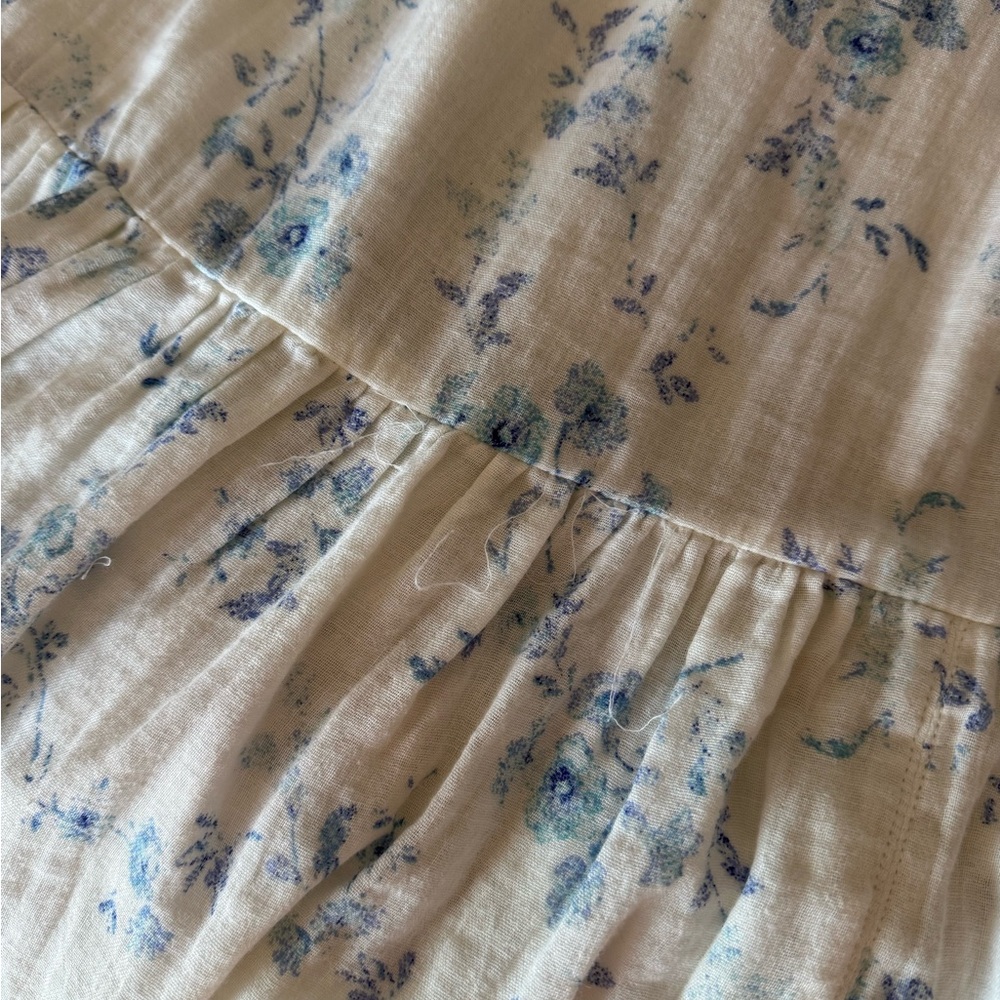 Urban Outfitters Kimchi Blue Suki Floral Smocked Midi Dress - Picture 8 of 12